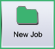 Illustration SI Explorer's Toolbar New Job Button